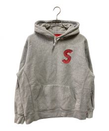 SUPREME（シュプリーム）の古着「S Logo Hooded Sweatshirt」｜グレー