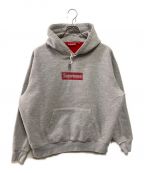 SUPREMEシュプリーム）の古着「Inside Out Box Logo Hooded Sweatshirt」｜グレー