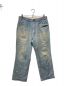 anachronorm（アナクロノーム）の古着「REMAKED L POCKET DENIM STRAIGHT PANTS」｜インディゴ