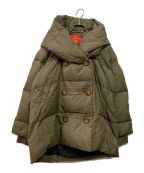 Vivienne Westwood RED LABELヴィヴィアンウエストウッドレッドレーベル）の古着「オーブボタンフーデッドダウンジャケット 01101M」｜オリーブ