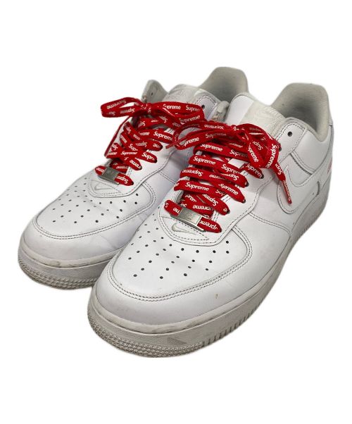 NIKE（ナイキ）NIKE (ナイキ) SUPREME (シュプリーム) Air Force 1 Low ホワイト サイズ:US7.5の古着・服飾アイテム