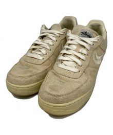 NIKE×stussy（ナイキ×ステューシー）の古着「Air Force 1 Low "Fossil Stone"」｜ベージュ