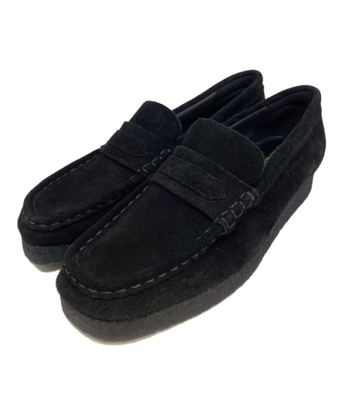 CLARKS（クラークス）CLARKS (クラークス) Wallabee Loafer ブラック サイズ:UK4 1/2の古着・服飾アイテム