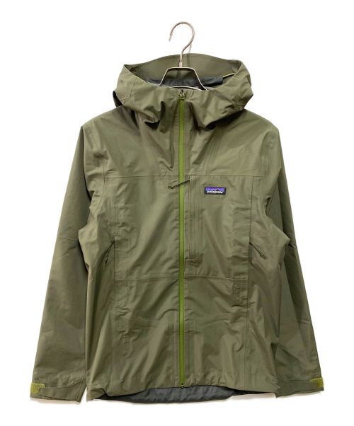 Patagonia（パタゴニア）Patagonia (パタゴニア) Boulder Fork Rain Jacket グリーン サイズ:XSの古着・服飾アイテム