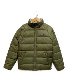 Patagonia（パタゴニア）の古着「Reversible Silent Down Fleece Jacket」｜グリーン