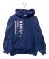 WTAPS（ダブルタップス）の古着「VISUAL UPARMORED HOODY」｜ネイビー