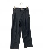 WTAPSダブルタップス）の古着「CREASE DL TROUSERS」｜ブラック