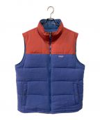 Patagoniaパタゴニア）の古着「Reversible Bivy Down Vest」｜ネイビー