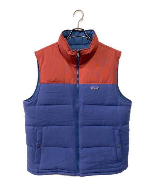 Patagonia（パタゴニア）Patagonia (パタゴニア) Reversible Bivy Down Vest ネイビー サイズ:サイズ詳細参照の古着・服飾アイテム