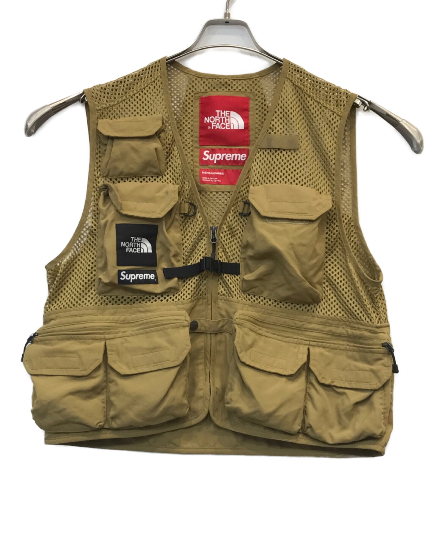 SUPREME×THE NORTH FACE (シュプリーム × ザノースフェイス) Cargo Vest ベージュ サイズ:S