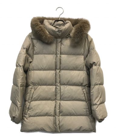 【中古・古着通販】MONCLER (モンクレール) ファー付きダウン