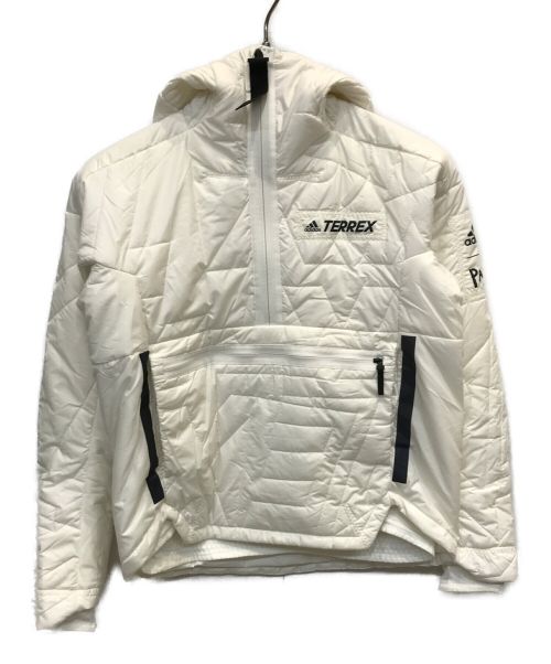 adidas（アディダス）adidas (アディダス) テレックスマイシェルターPrimaLoft パーレイ パデッドアノラック ホワイト サイズ:Mの古着・服飾アイテム