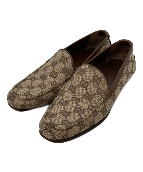 中古・古着通販】GUCCI (グッチ) GG柄ドライビングシューズ