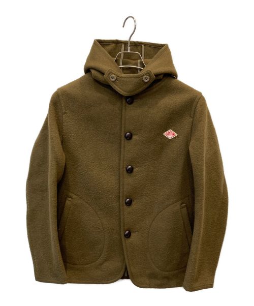 DANTON（ダントン）DANTON (ダントン) ウールモッサシングルコート ブラウン サイズ:Sの古着・服飾アイテム