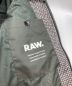 中古・古着 G-STAR RAW (ジースターロゥ) WHISTLER HOODED QUILTED JACKET　 オリーブ サイズ:M：11800円