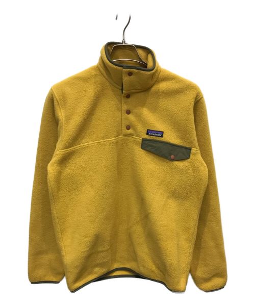 Patagonia（パタゴニア）Patagonia (パタゴニア) Lightweight Synchilla Snap-T Pullover イエロー サイズ:Sの古着・服飾アイテム