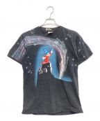 DISNEYディズニー）の古着「プリントTシャツ」｜ブラック