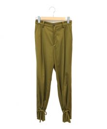 CLANE（クラネ）の古着「HEM SQUEEZ 2WAY PANTS」｜オリーブ