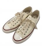 CONVERSE ADDICTコンバース アディクト）の古着「CHUCK TAYLOR CANVAS OX / チャックテイラー」｜アイボリー