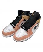 NIKEナイキ）の古着「Air Jordan 1 Mid Flight Club」｜ピンク