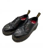 Dr.Martens×BETTY BOOPドクターマーチン×ベティー・ブープ）の古着「ベティハートプレート3ホール厚底シューズ」｜ブラック