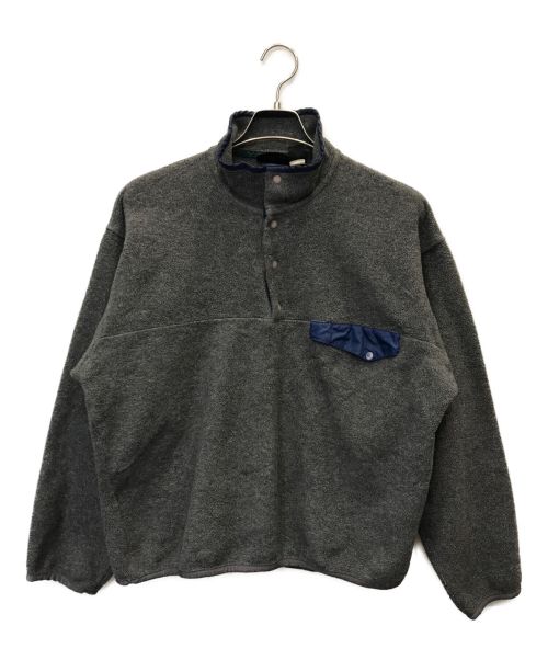 Patagonia（パタゴニア）Patagonia (パタゴニア) ［古着］シンチラ・スナップT・プルオーバー グレー サイズ:Lの古着・服飾アイテム