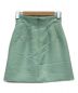 mame kurogouchi (マメクロゴウチ) Silk Wool Double Cloth Mini Skirt ミントグリーン サイズ:1 未使用品：10000円