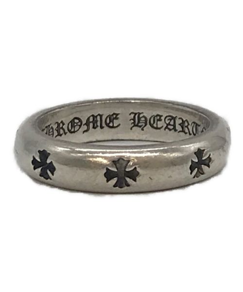 CHROME HEARTS（クロムハーツ）CHROME HEARTS (クロムハーツ) NEGATIVE CH PLUS RING /  ネガティブCHプラス リング シルバー サイズ:表記なしの古着・服飾アイテム