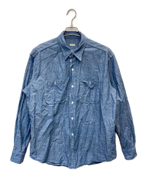 A.PRESSE（アプレッセ）A.PRESSE (アプレッセ) Rigid Chambray Shirt インディゴ サイズ:2の古着・服飾アイテム