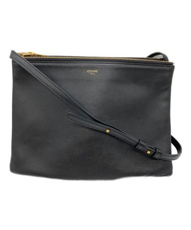 【中古・古着通販】CELINE (セリーヌ) トリオ ショルダーバッグ 