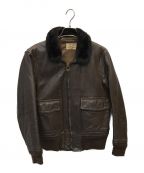 U'S NAVYユーエスネイビー）の古着「G-1 FLIGHT JACKET」｜ブラウン