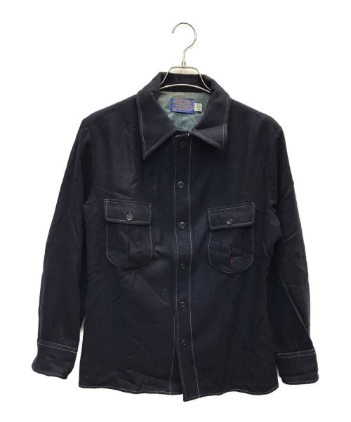 PENDLETON（ペンドルトン）PENDLETON (ペンドルトン) [古着]ウールシャツ ネイビー サイズ:Mの古着・服飾アイテム