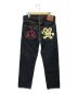 EVISU (エビス) 戎スカルペイント NO2デニムパンツ インディゴ サイズ:W32：12800円