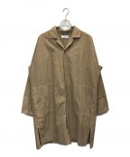 MARKAマーカ）の古着「SHIRTS COAT COTTON CHAMBRAY」｜ブラウン