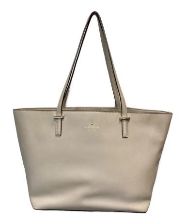 中古・古着通販】Kate Spade (ケイトスペード) トートバッグ ベージュ