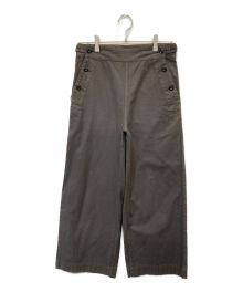 MHL（エムエイチエル）の古着「ROUGH COTTON CANVAS PANTS」｜グレー