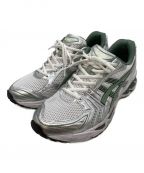 asicsアシックス）の古着「GEL-KAYANO 14」｜シルバー×グリーン