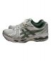 asics (アシックス) GEL-KAYANO 14 シルバー×グリーン サイズ:US9 1/2/EUR43.5/27.5cm：16800円