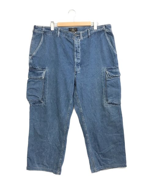 RRL（ダブルアールエル）RRL (ダブルアールエル) カーゴデニムパンツ インディゴ サイズ:W40の古着・服飾アイテム