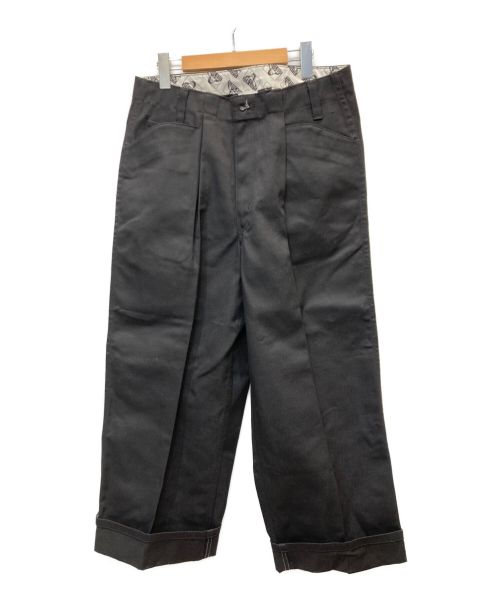 VIRGIL NORMAL（ヴァージルノーマル）VIRGIL NORMAL (ヴァージルノーマル) BEN DAVIS (ベンデイビス)  Gorilla Cut Remake Pants ブラック サイズ:38の古着・服飾アイテム