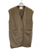 Ameri VINTAGEアメリヴィンテージ）の古着「BOX VEST」｜ブラウン