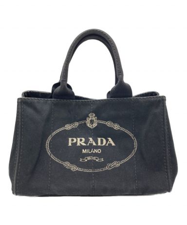 レディース最終！Prada プラダ　新品購入証明書付きカナパトートバッグ