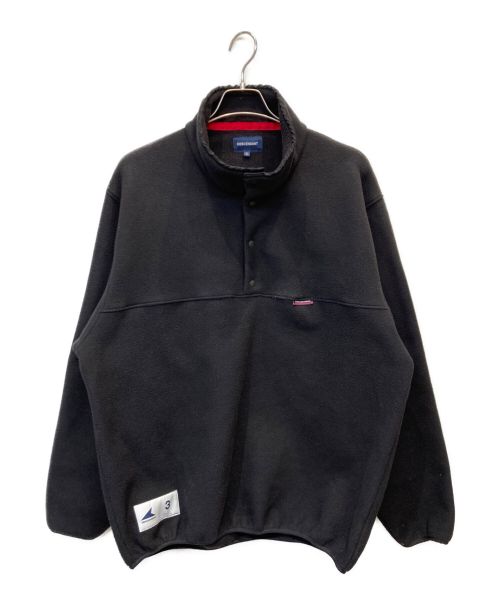 DESCENDANT（ディセンダント）DESCENDANT (ディセンダント) HUMMING FLEECE PULLOVER ブラック サイズ:Lの古着・服飾アイテム