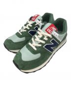 NEW BALANCEニューバランス）の古着「ローカットスニーカー」｜グリーン