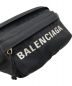 中古・古着 BALENCIAGA (バレンシアガ) ウエストバッグ ブラック サイズ:表記なし：42800円