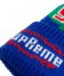 中古・古着 Supreme (シュプリーム) Leaf Beanie ブルー サイズ:表記なし：3980円