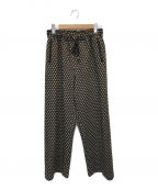 taupeトープ）の古着「Diamond Pattern Track Pants」｜ブラック