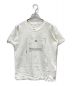 MM6 Maison Margiela（エムエムシックス メゾンマルジェラ）の古着「RECORDING PAPER PRINTED TEE」｜ホワイト