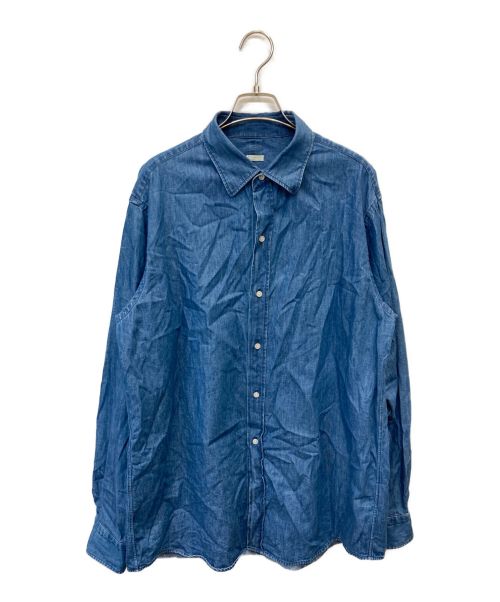 A.PRESSE（アプレッセ）A.PRESSE (アプレッセ) Washed Denim Shirt インディゴ サイズ:2の古着・服飾アイテム