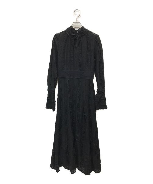 Ameri（アメリ）Ameri (アメリ) VINTAGE LIKE LACE DRESS ブラック サイズ:Sの古着・服飾アイテム